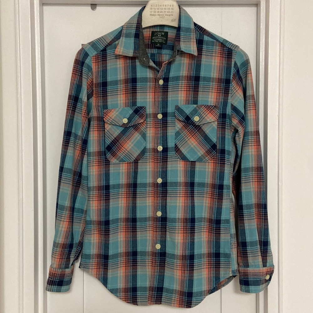 J.Crew Heavyweight Flannel Button Down Shirt